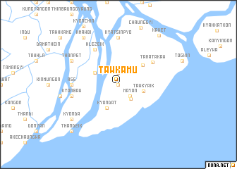 map of Tawkamu