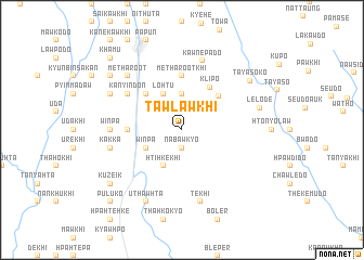 map of Tawlawkhi