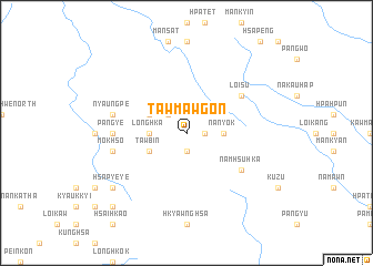 map of Tawmawgôn