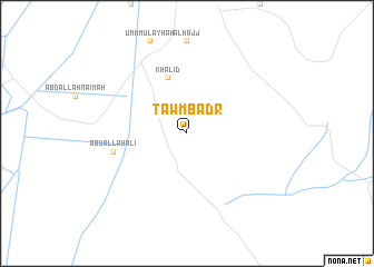 map of Tawm Badr