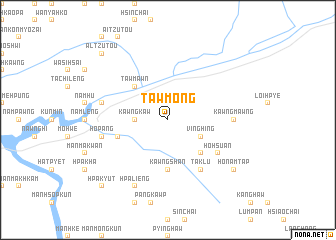 map of Tawmöng