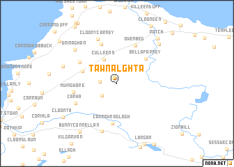 map of Tawnalghta
