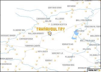 map of Tawnavoultry