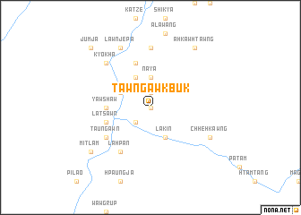 map of Tawngawkbuk