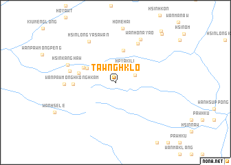 map of Tawnghklo