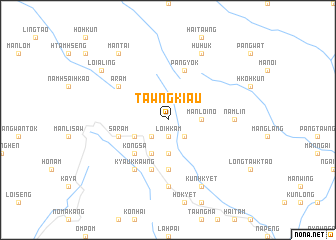 map of Tawng-kiau