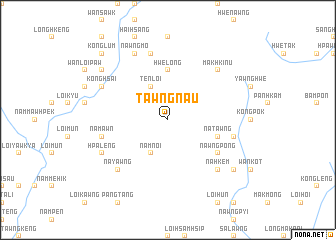 map of Tawngnau