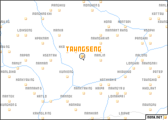 map of Tawngseng