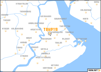 map of Tawpya