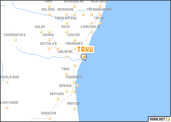 map of Ta-wu