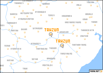 map of Tawzun