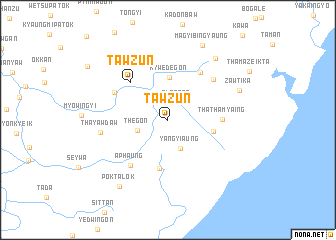 map of Tawzun