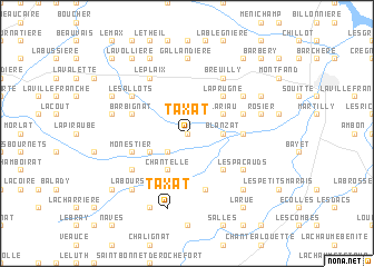map of Taxat