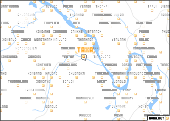 map of Ta Xá