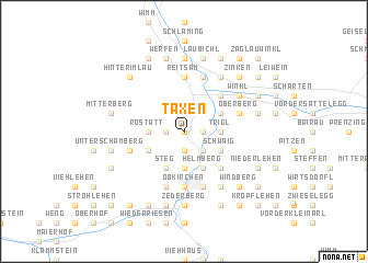 map of Taxen