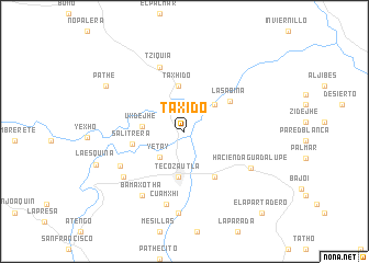 map of Taxidó