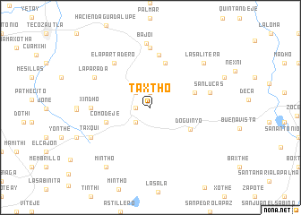 map of Taxthó