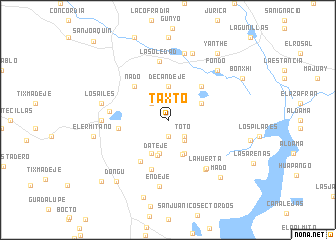 map of Taxtó