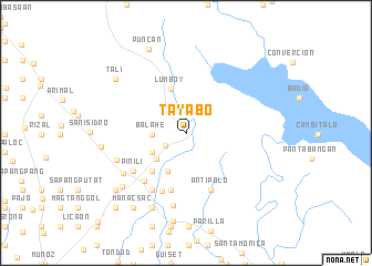 map of Tayabo