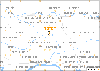 map of Tayac