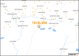 map of Tayaloma