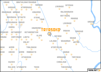 map of Tayasoko