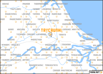 map of Tây Câu Nhi