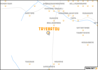 map of Tayebatou