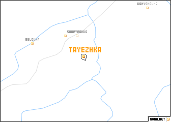 map of Tayëzhka