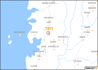 map of Tayi