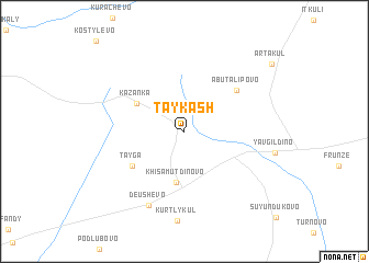 map of Taykash