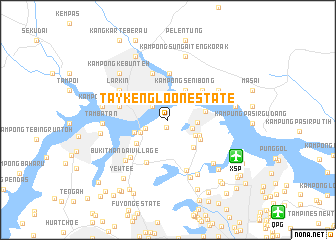 map of Tay Keng Loon Estate