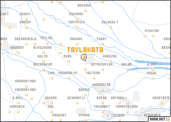 map of Taylak-Ata