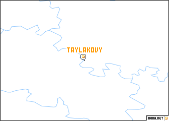 map of Taylakovy