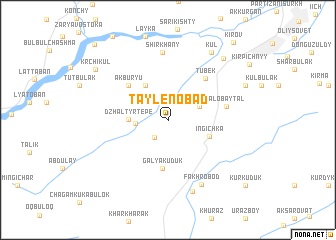 map of Taylenobad