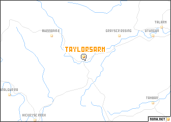 map of Taylors Arm