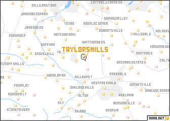 map of Taylors Mills