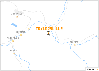 map of Taylorsville