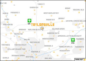 map of Taylorsville