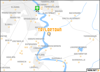 map of Taylor Town