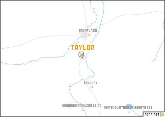 map of Taylor