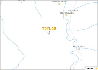 map of Taylor