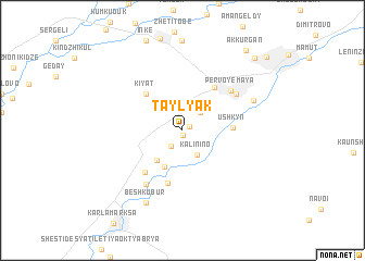 map of (( Taylyak ))