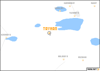 map of Tayman