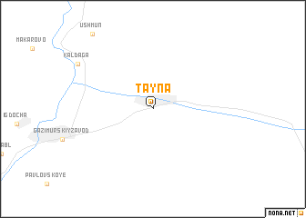 map of Tayna