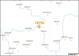 map of Tayna