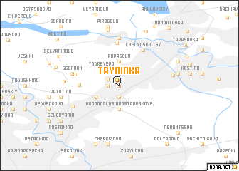 map of Tayninka