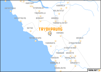 map of Tayokpaung