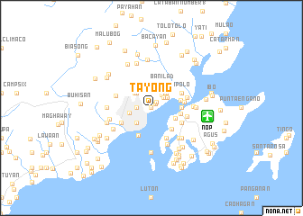 map of Tayong