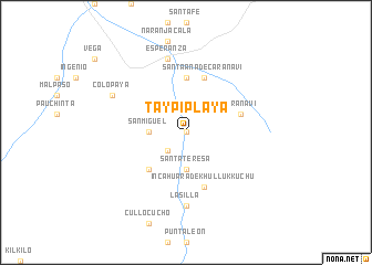 map of Taypiplaya